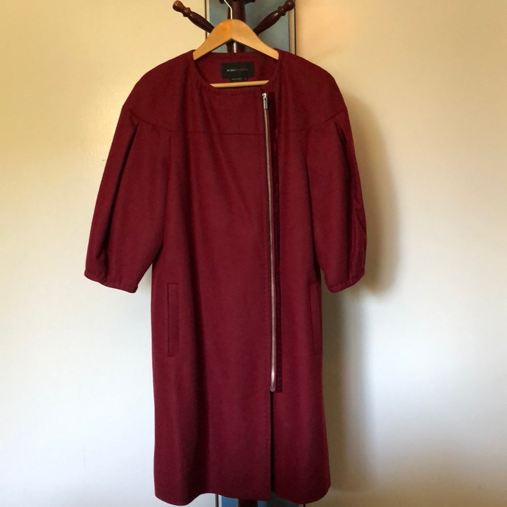 BCBG Maxazria Red coat
